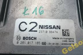БЛОК УПРАВЛЕНИЯ  QASHQAI 2.0 0281017185 23710BB47A