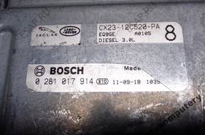 БЛОК УПРАВЛЕНИЯ RANGE ROVER 3.0D cx2312c520pa 0281017914