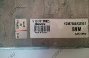 БЛОК УПРАВЛЕНИЯ RENAUL 19 S100811102C HOM7700731802