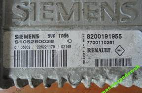 БЛОК УПРАВЛЕНИЯ RENAULR MEGANE S105280028 C 8200191955