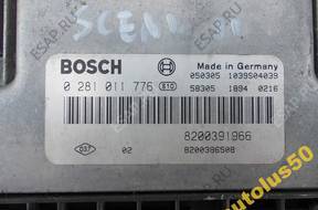 БЛОК УПРАВЛЕНИЯ   Renault 0281011776 8200391966