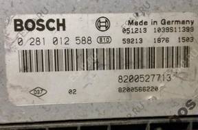 БЛОК УПРАВЛЕНИЯ RENAULT 0281012588 LAGUNA 1,9 DCI