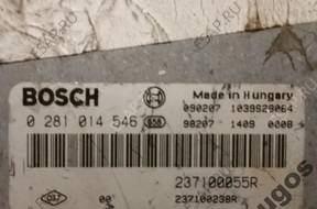 БЛОК УПРАВЛЕНИЯ RENAULT 0281014546 MEGAN 1,9 DCI
