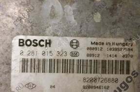 БЛОК УПРАВЛЕНИЯ RENAULT 0281015323 LAGUNAIII 2,0 TDCI