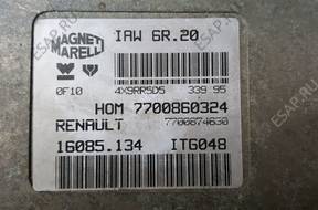 БЛОК УПРАВЛЕНИЯ RENAULT 1.2 IAW 6 год,.20 7700860324 - БЕЗ КОДА