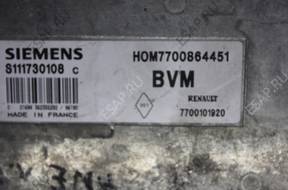 БЛОК УПРАВЛЕНИЯ RENAULT 1.4 S111730108C HOM7700864451