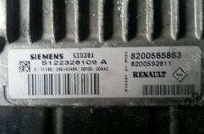 БЛОК УПРАВЛЕНИЯ RENAULT 1.5 DCI S122326109A 8200565863