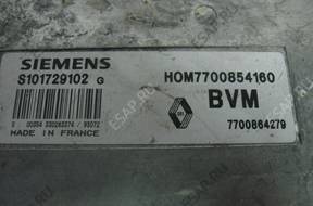 БЛОК УПРАВЛЕНИЯ RENAULT 1.8 2.0 S1017291102G 7700854160