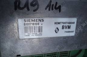 БЛОК УПРАВЛЕНИЯ RENAULT 19 1.4 S101718103