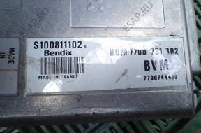 БЛОК УПРАВЛЕНИЯ RENAULT 19 1.7 S100811102