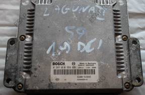 БЛОК УПРАВЛЕНИЯ RENAULT  1.9 DCI   0281010556  8200153946