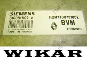 БЛОК УПРАВЛЕНИЯ RENAULT 19 -   S100811102 E