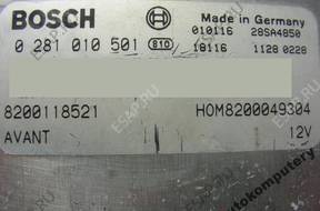 БЛОК УПРАВЛЕНИЯ RENAULT 1.9D 8200049304 0281010501 БЕЗ КОДА