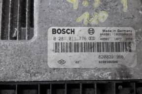 БЛОК УПРАВЛЕНИЯ RENAULT 1.9DCI   BOSCH 0281011776