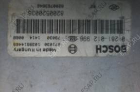 БЛОК УПРАВЛЕНИЯ    renault 2,0 dci 0281012996