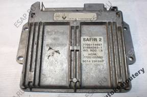 БЛОК УПРАВЛЕНИЯ RENAULT 7700105560 7700114697 БЕЗ КОДА