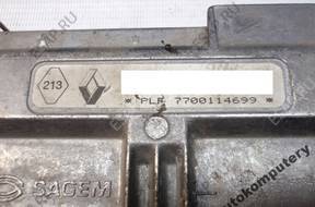 БЛОК УПРАВЛЕНИЯ RENAULT 7700105560 7700114697 БЕЗ КОДА