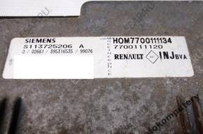 БЛОК УПРАВЛЕНИЯ RENAULT 7700111134 s113725206a БЕЗ КОДА
