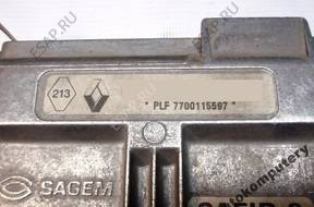 БЛОК УПРАВЛЕНИЯ RENAULT 7700113511 7700115160 БЕЗ КОДА