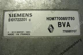 БЛОК УПРАВЛЕНИЯ RENAULT 7700851750 s101722201c БЕЗ КОДА