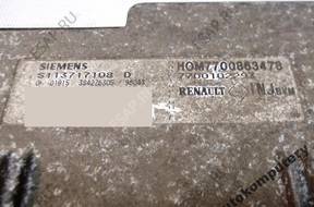 БЛОК УПРАВЛЕНИЯ RENAULT 7700863478 s113717108d БЕЗ КОДА