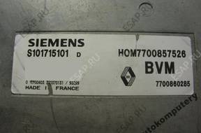 БЛОК УПРАВЛЕНИЯ RENAULT 7700864274 s111730120b БЕЗ КОДА