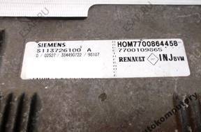 БЛОК УПРАВЛЕНИЯ RENAULT 7700864458 s113726100a БЕЗ КОДА