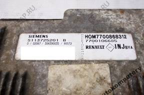 БЛОК УПРАВЛЕНИЯ RENAULT 7700868312 s113725201b БЕЗ КОДА