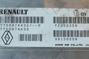 БЛОК УПРАВЛЕНИЯ   RENAULT 7700874432 ДВИГАТЕЛЬ N7Q