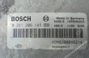 БЛОК УПРАВЛЕНИЯ   RENAULT 8200046214 0261206143