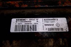 БЛОК УПРАВЛЕНИЯ RENAULT   *8200056873* SIEMENS