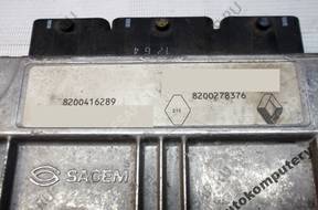 БЛОК УПРАВЛЕНИЯ RENAULT 8200278376 8200416289 БЕЗ КОДА