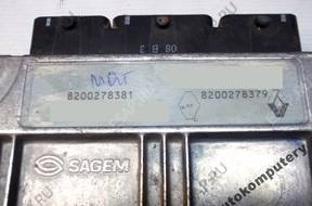 БЛОК УПРАВЛЕНИЯ RENAULT 8200278379 8200278381 БЕЗ КОДА