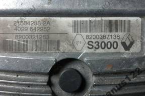 БЛОК УПРАВЛЕНИЯ RENAULT 8200321263 8200387138 21584288-2A