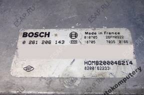 БЛОК УПРАВЛЕНИЯ RENAULT 820046214 0261206143 БЕЗ КОДА