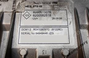 БЛОК УПРАВЛЕНИЯ RENAULT 8200513076 r0410b037c БЕЗ КОДА