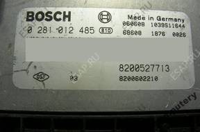 БЛОК УПРАВЛЕНИЯ RENAULT 8200527713 0281012485 БЕЗ КОДА