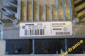 БЛОК УПРАВЛЕНИЯ   RENAULT 8200542288,S122326107 A