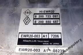 БЛОК УПРАВЛЕНИЯ RENAULT 8200723097 8200550687 hiewr20