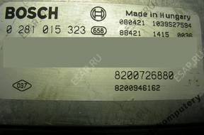 БЛОК УПРАВЛЕНИЯ RENAULT 8200726880 0281015323 БЕЗ КОДА