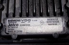 БЛОК УПРАВЛЕНИЯ RENAULT автомат 8200783539 5wp22281bc