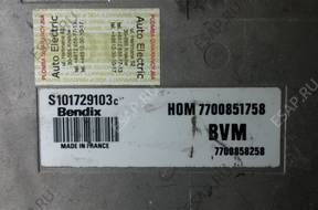 БЛОК УПРАВЛЕНИЯ RENAULT CLIO 1.2 S101729103C 7700851758