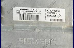 БЛОК УПРАВЛЕНИЯ RENAULT CLIO 1.2 S120201205D P8200311989