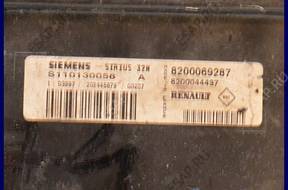 БЛОК УПРАВЛЕНИЯ RENAULT CLIO 1.4 S110130058A 8200069287
