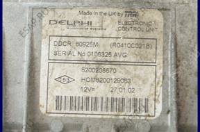 БЛОК УПРАВЛЕНИЯ RENAULT CLIO 1.5 8200206670 P8200207135