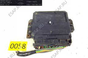 БЛОК УПРАВЛЕНИЯ RENAULT CLIO 1.9 D 7700114875 7700105955