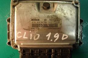 БЛОК УПРАВЛЕНИЯ RENAULT CLIO 1.9 DTI 0281010501 БЕЗ КОДА