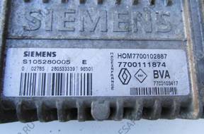 БЛОК УПРАВЛЕНИЯ   RENAULT CLIO 2 II 1.6 BVA