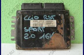 БЛОК УПРАВЛЕНИЯ RENAULT CLIO 2.0 S110130206A 8200069303