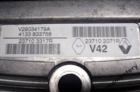 БЛОК УПРАВЛЕНИЯ RENAULT CLIO 237102071r 237103317r v42